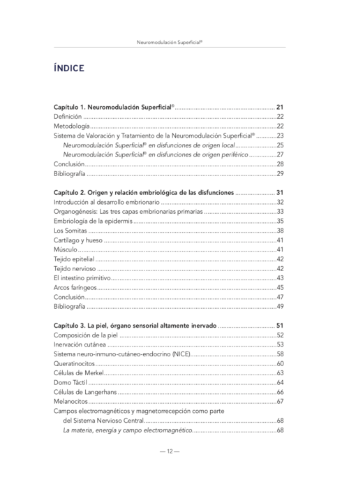 Superficial Neuromodulation®. Assessment and treatment system (Soft Cover Book or ebook) (COMING SOON IN ENGLISH)